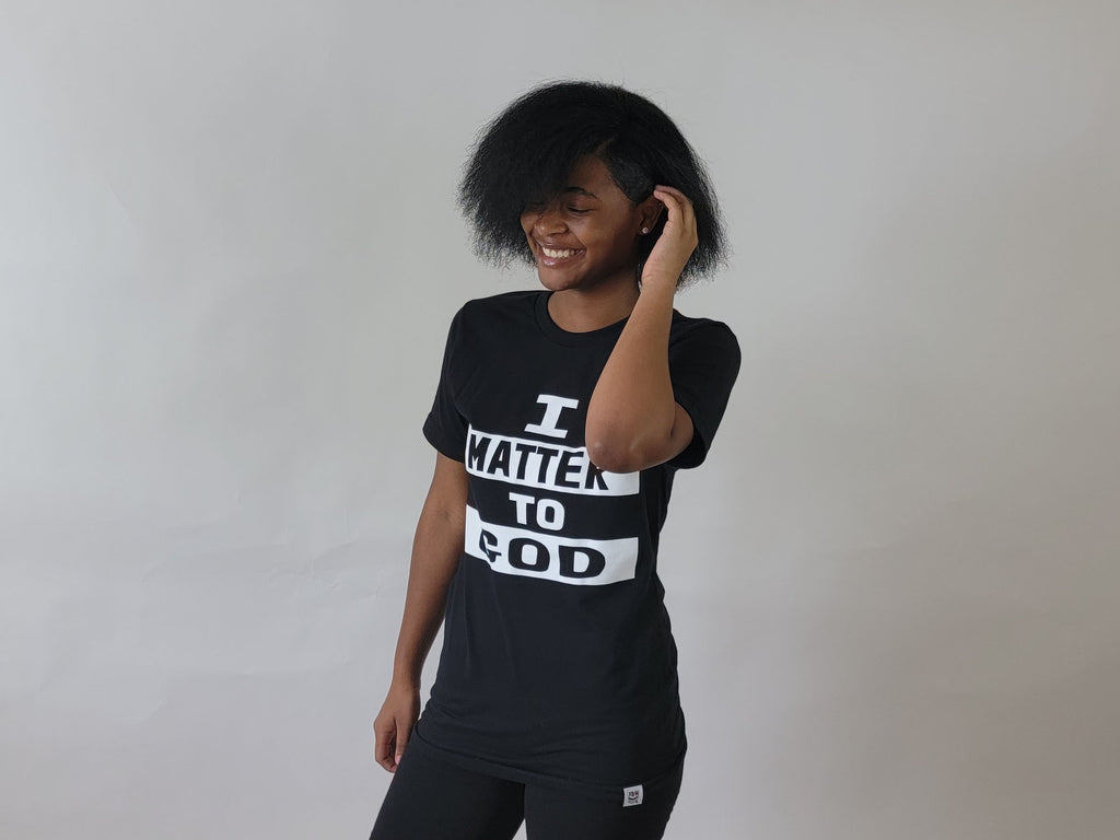 I Matter To God - T-Shirt (Black)