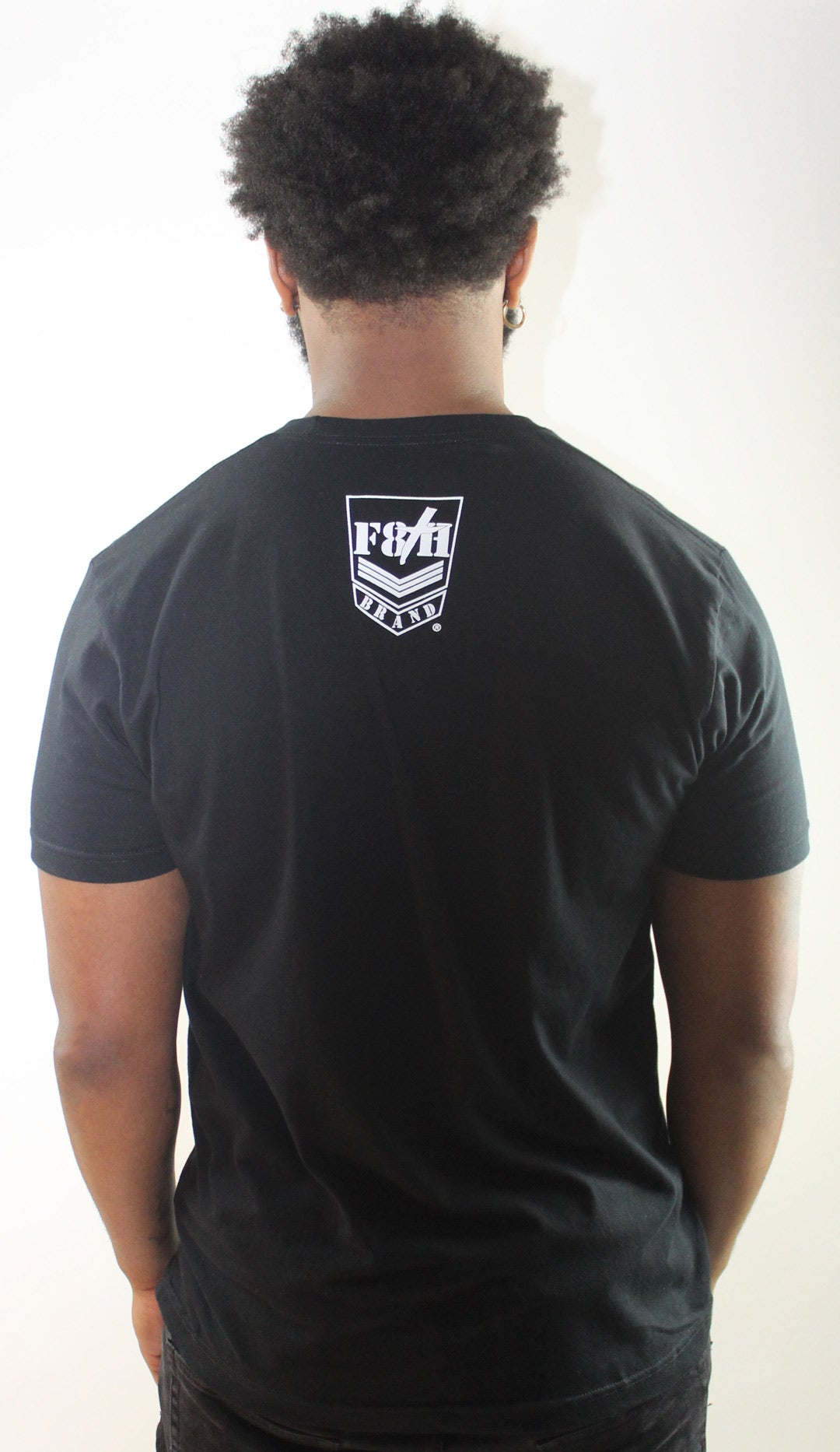 F8th Brand Logo - T-Shirt (Black)