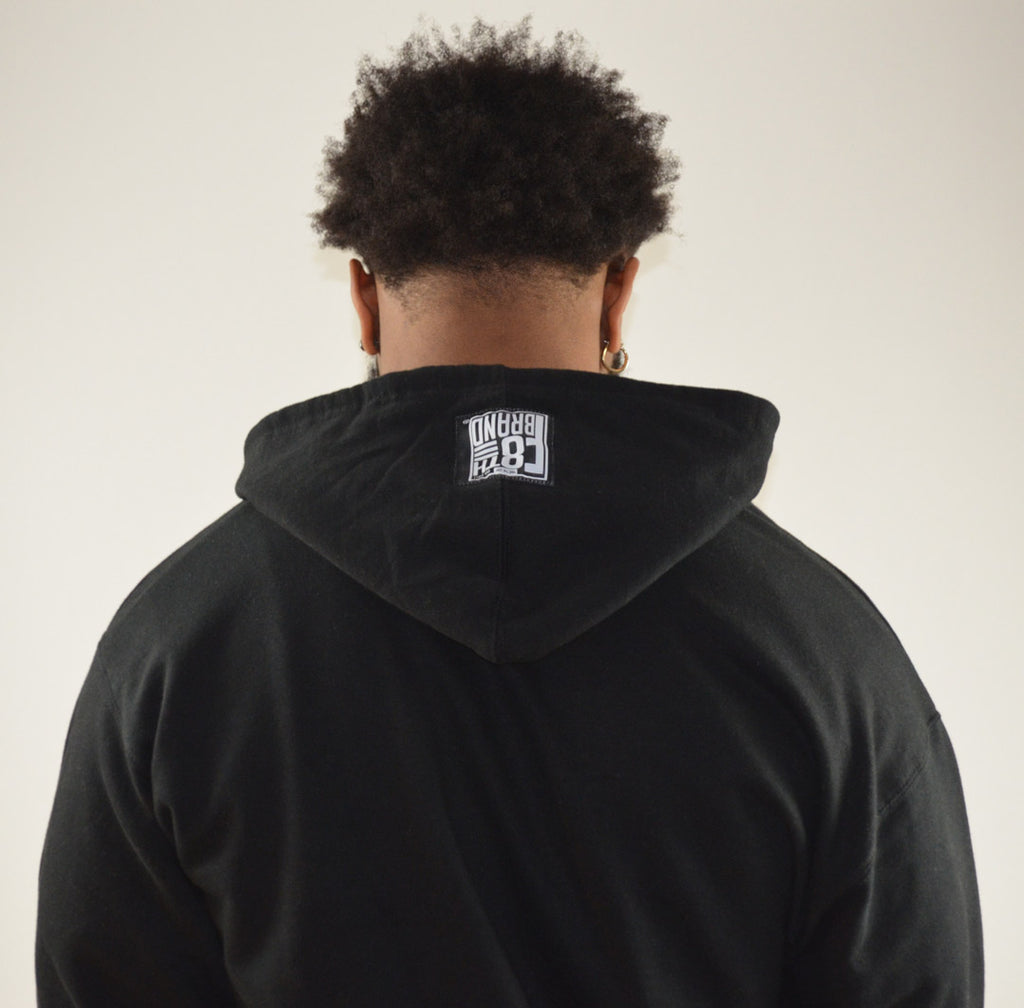 F8th Brand Logo - Hoodie (Black)