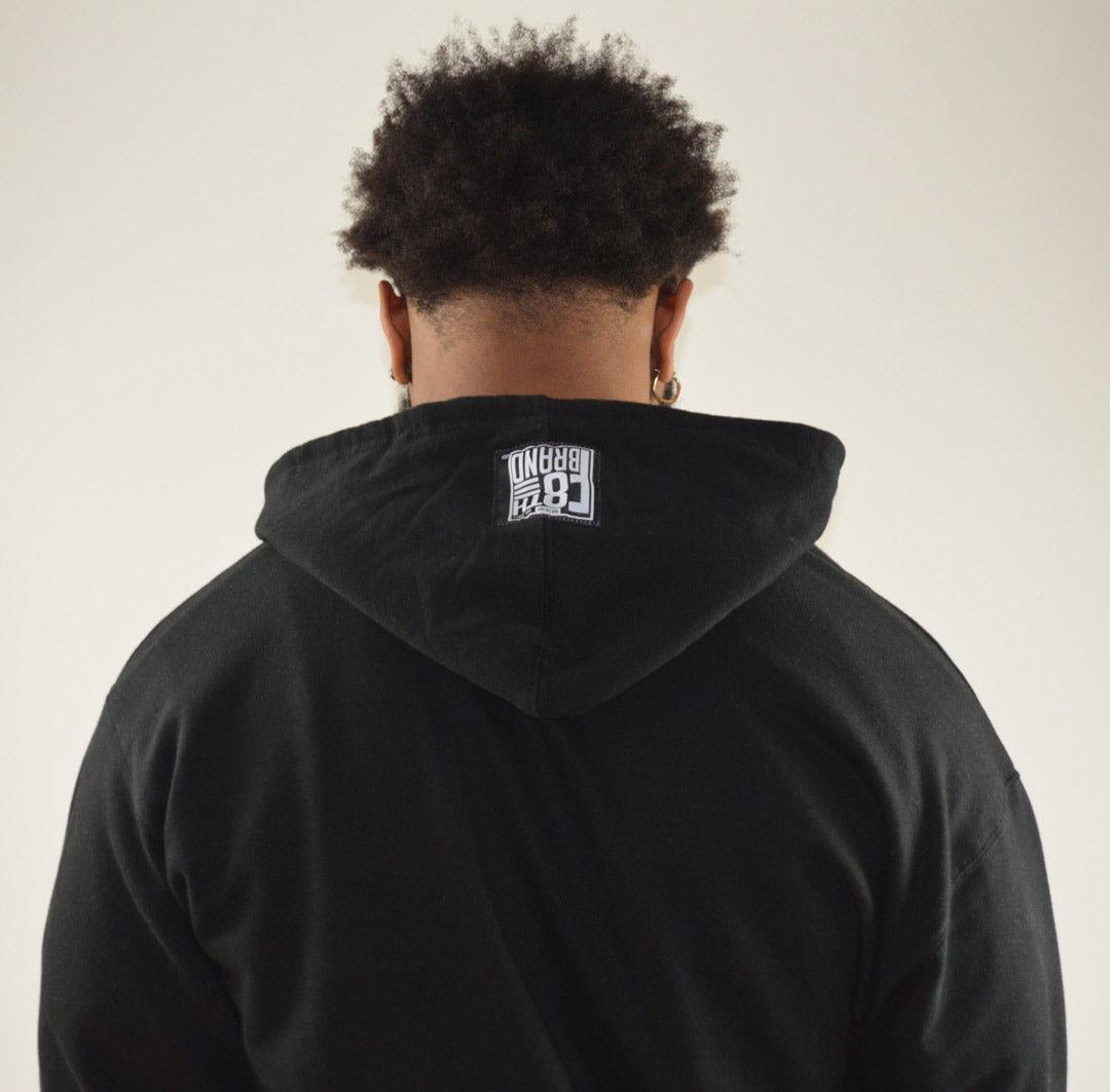 F8th Brand Logo - Hoodie (Black)