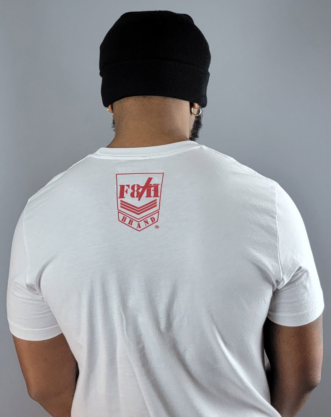 F8th Brand Logo - T-Shirt (White)