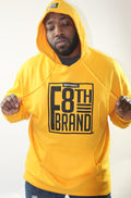 F8th Brand Apparel Logo - Hoodie (Gold)
