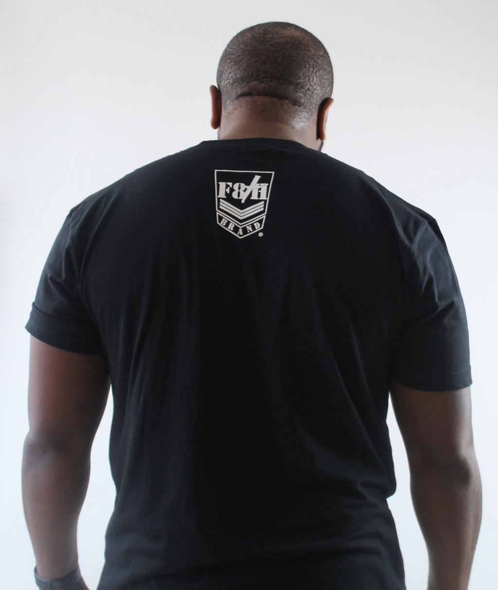 F8th Brand Logo - T-Shirt (Black)