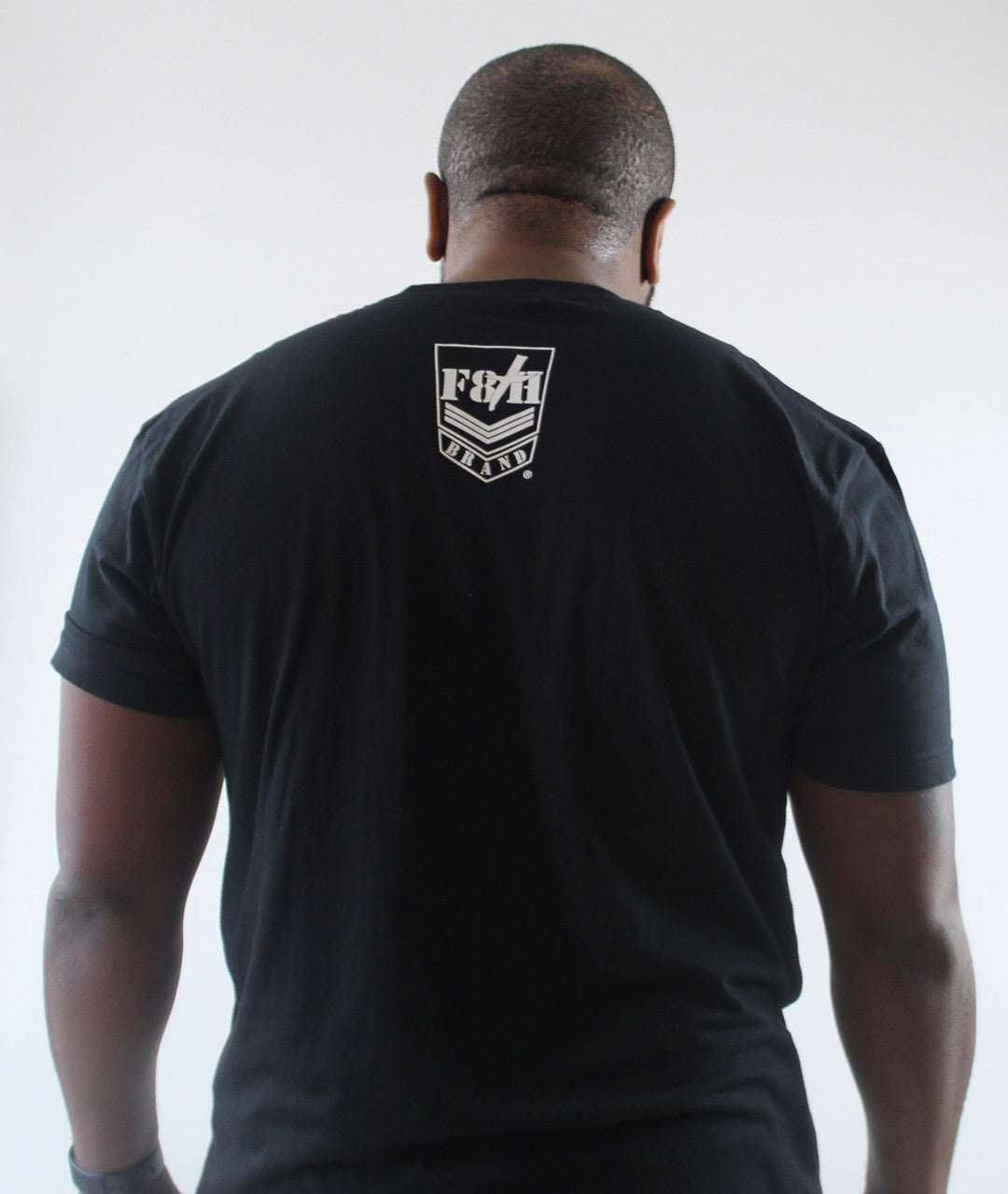 F8th Brand Logo - T-Shirt (Black)