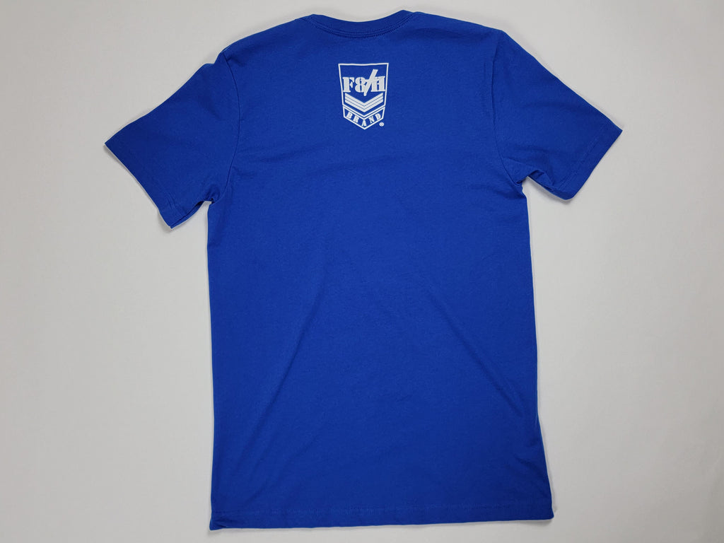Won't He Do It - T-Shirt (Royal Blue)
