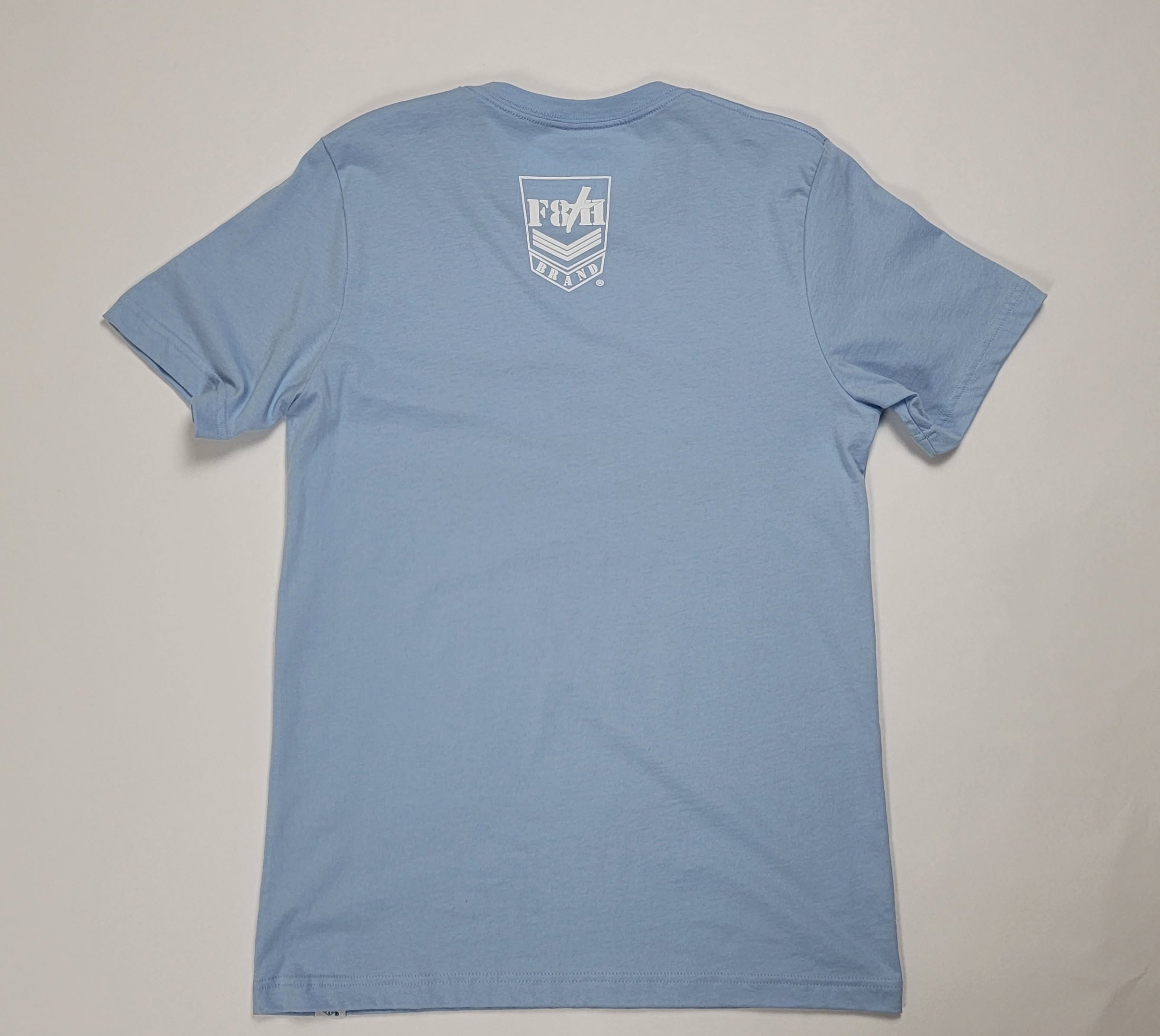 F8th Over Everything - T-Shirt (Light Blue)