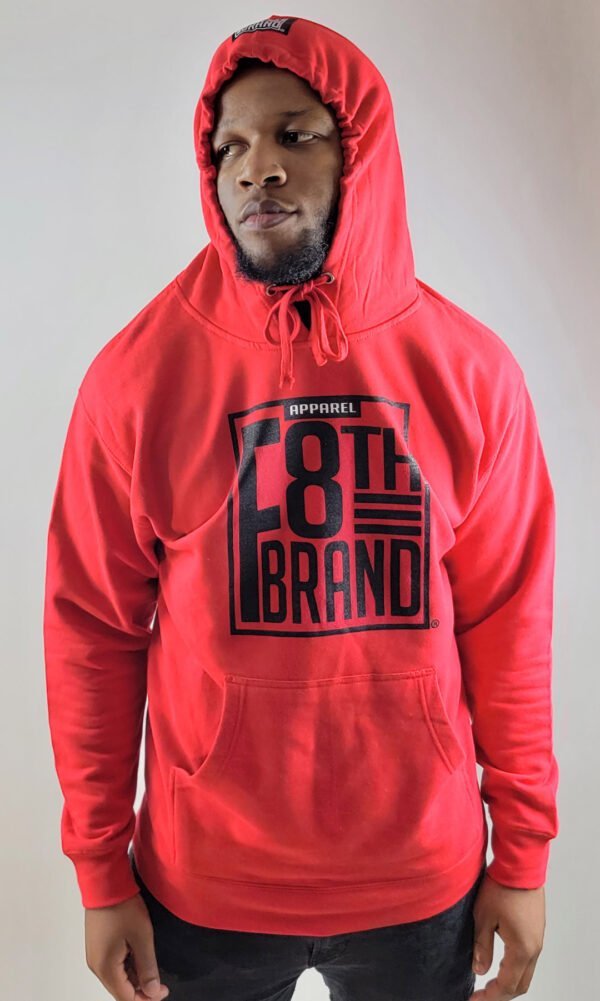 F8th Brand Apparel Hoodie(Red)