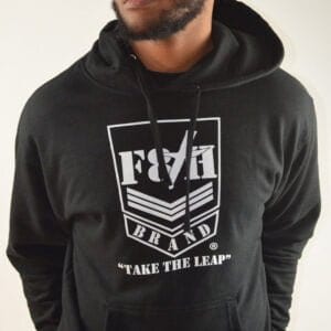 F8th Brand Logo Hoodie (Black)