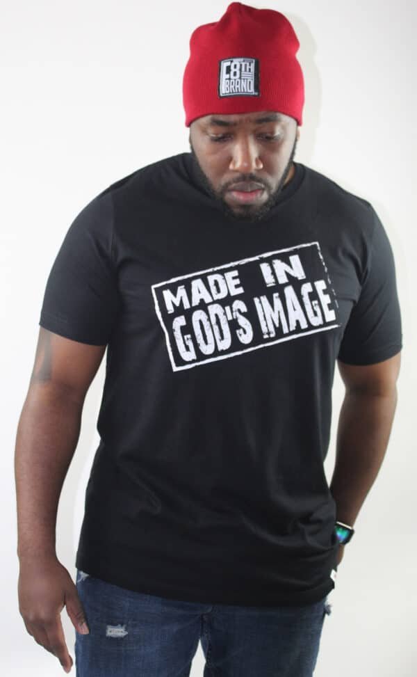 Made In God's Image (Black) - Tee