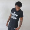 Man in black "I Matter To God" black tee